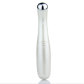 Bâton de Massage des Yeux Yeux Stylo Anti-Rides Instrument de Massage des Yeux Noirs Vibration Stylo Beauté Blanc